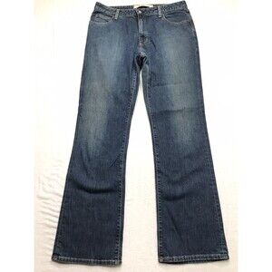 Y2K GAP Bootcut Jeans Women 14 Long(36x34) USA Made Stretch Denim 2005